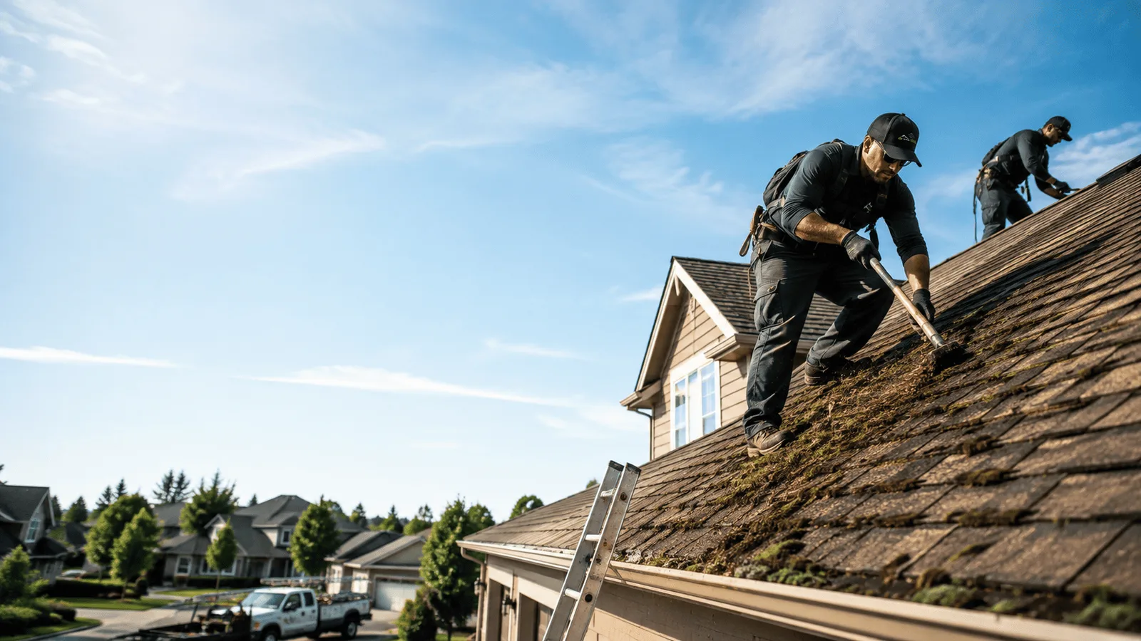 Roof Moss Removal in Athelstane, WI near me